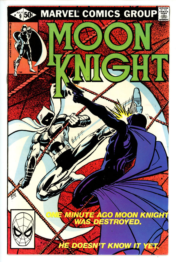 Moon Knight Vol 1 9 VF/NM