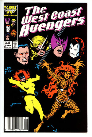 West Coast Avengers Vol 2 16 Newsstand
