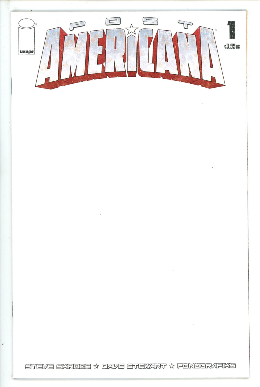 Post Americana 1 Blank Variant (2020)