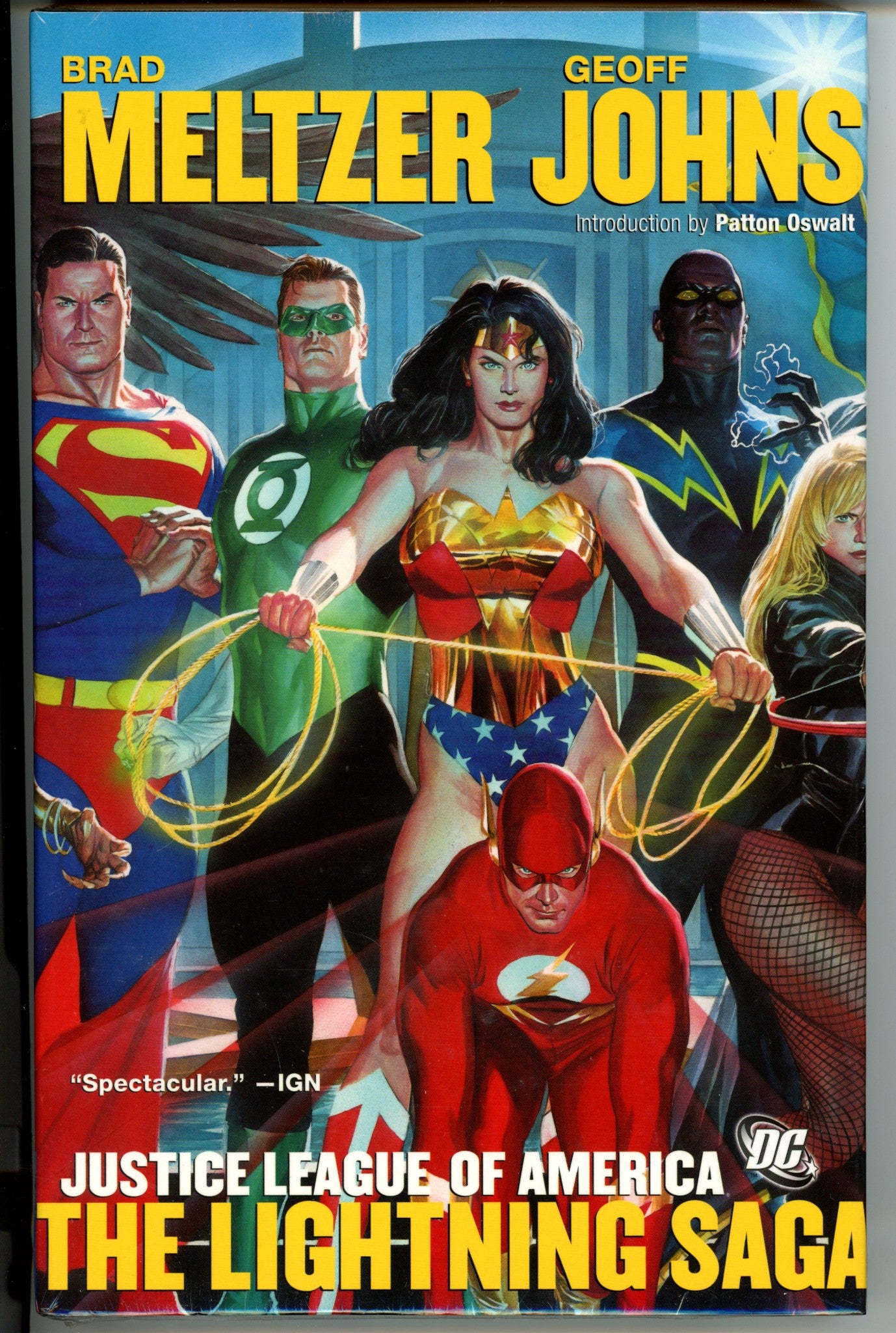 Justice League of America The Lightning Saga HC