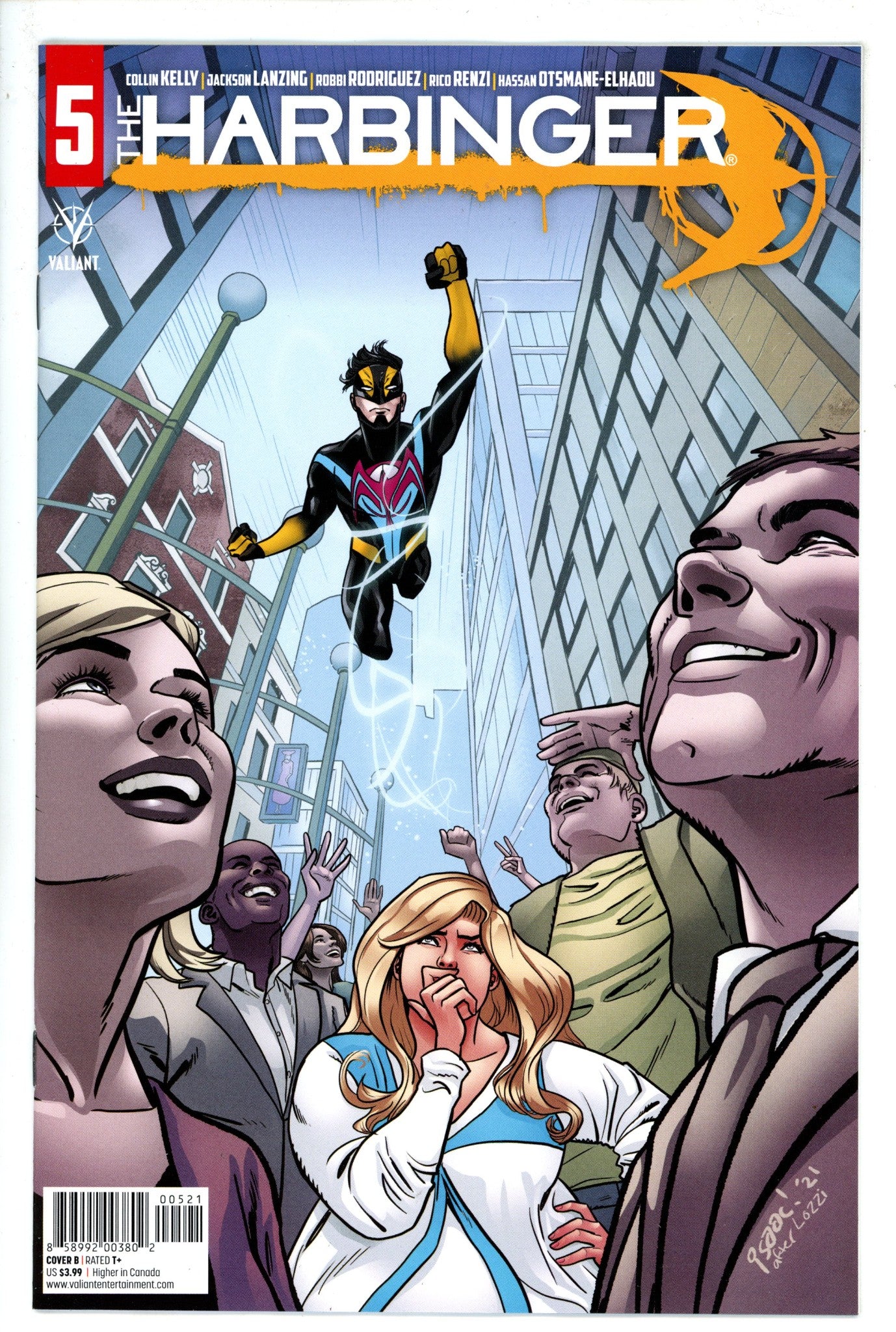 Harbinger Vol 3 5 Goodhart Variant (2022)