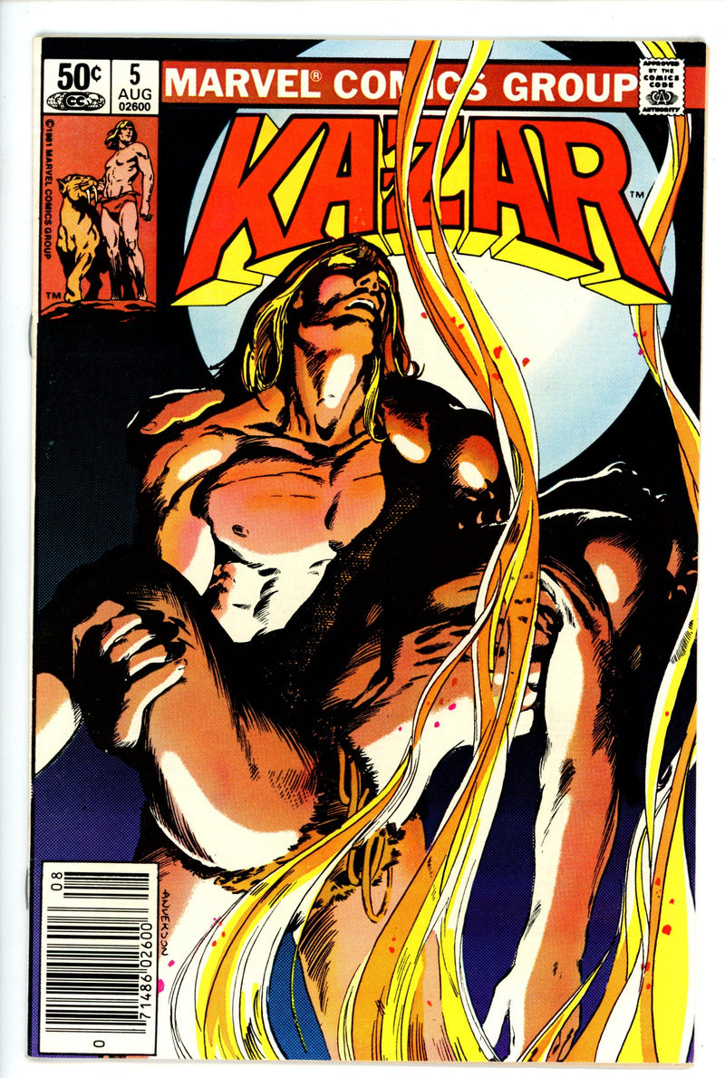 Ka-Zar the Savage Vol 3 5 Newsstand