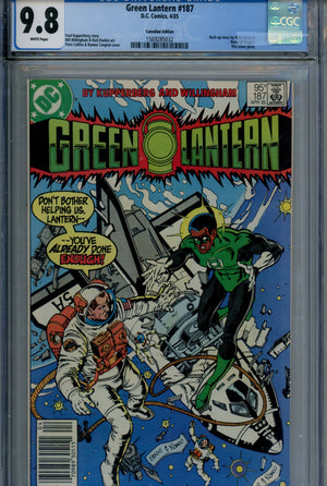 Green Lantern Vol 2 187 CGC 9.8 (1984)
