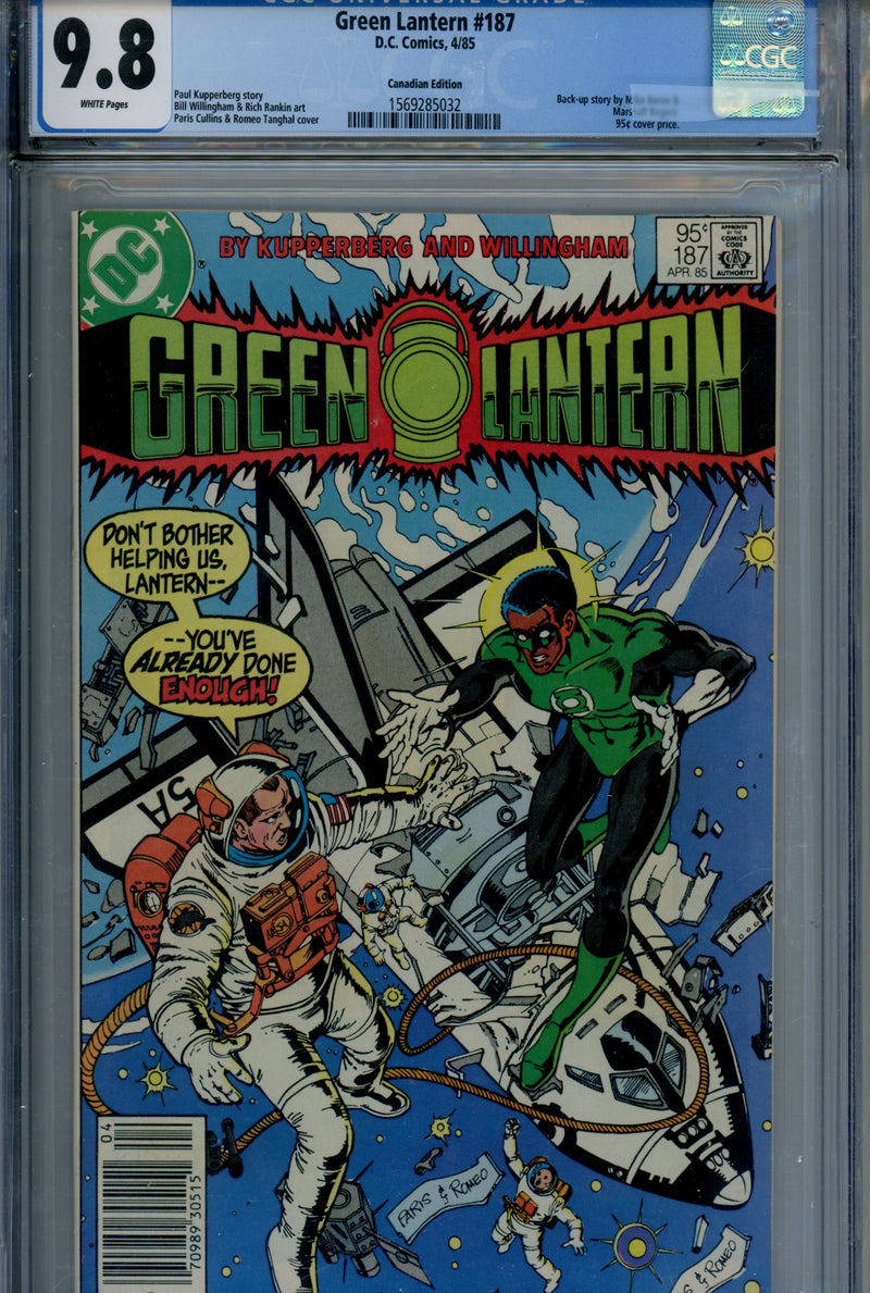 Green Lantern Vol 2 187 CGC 9.8 (1984)