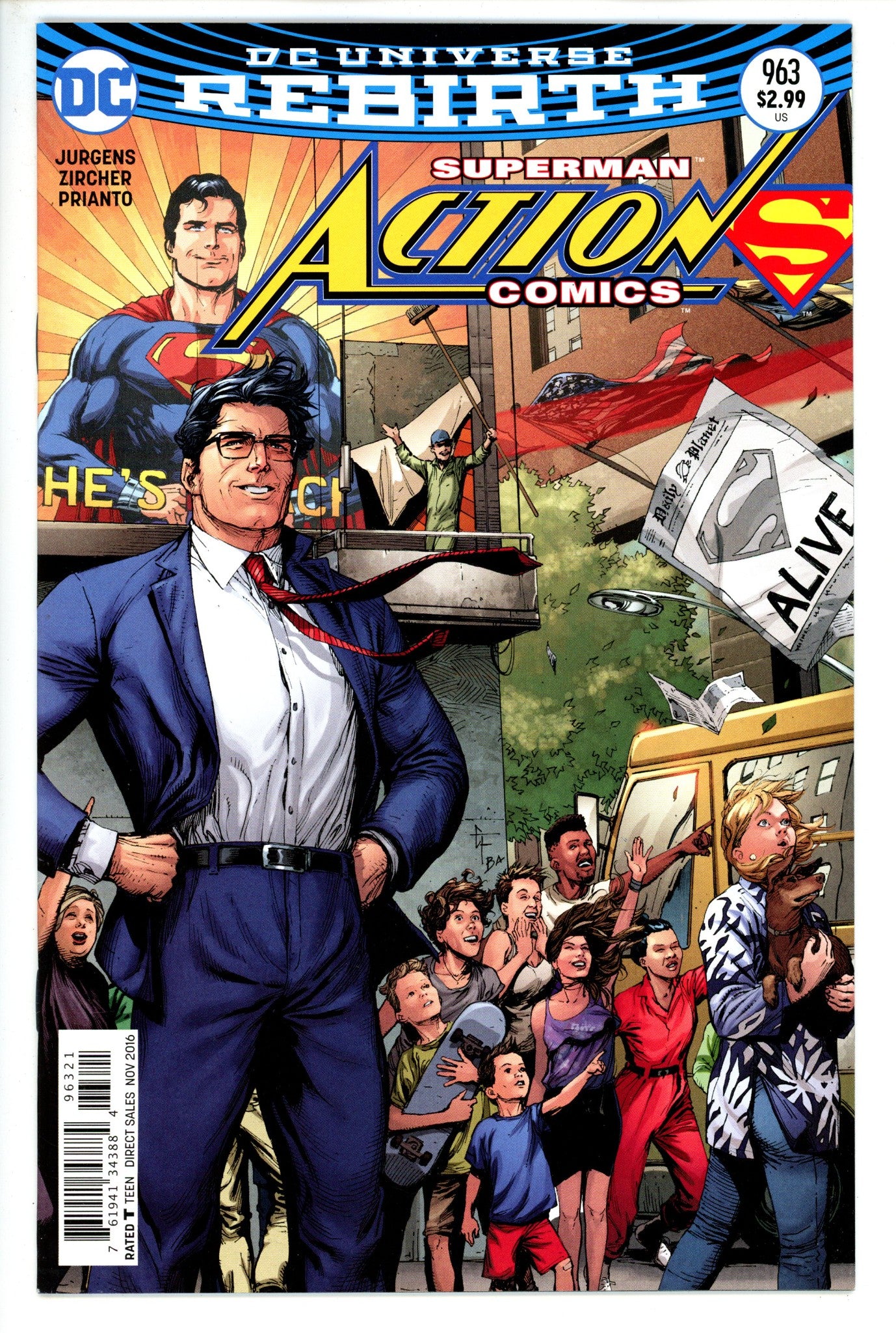 Action Comics Vol 3 963 Frank Variant