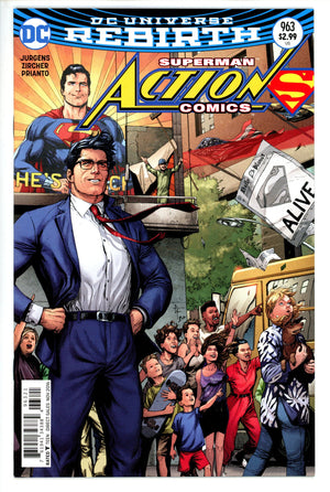 Action Comics Vol 3 963 Frank Variant