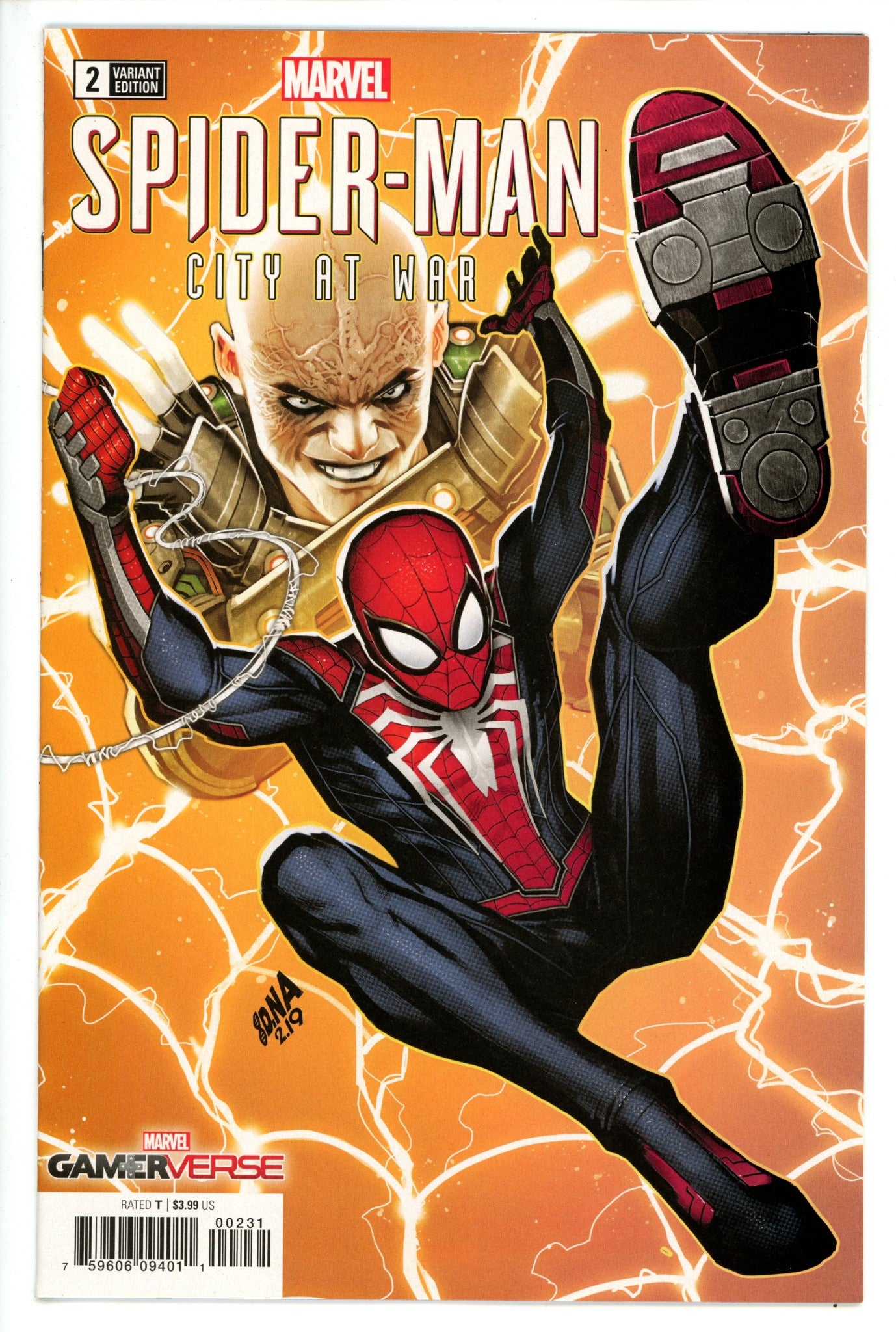 Marvel's Spider-Man: City at War 2 Nakayama Variant NM