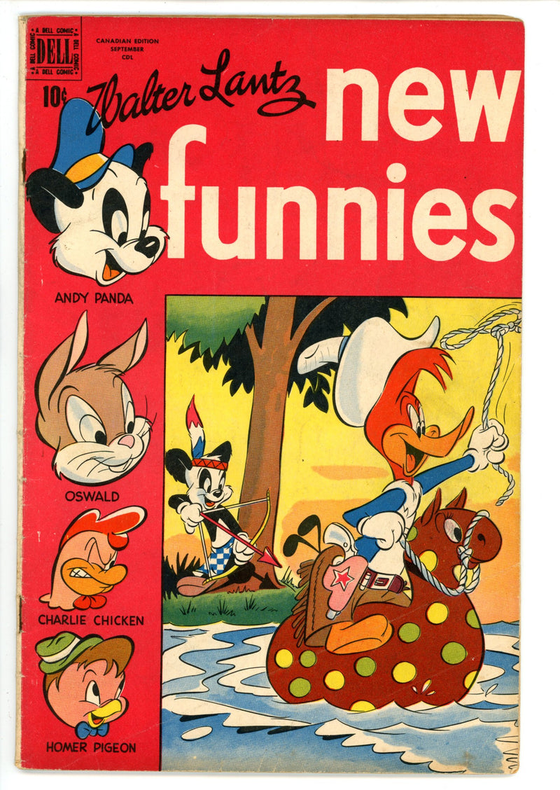 Walter Lantz New Funnies 139 Canadian VG-