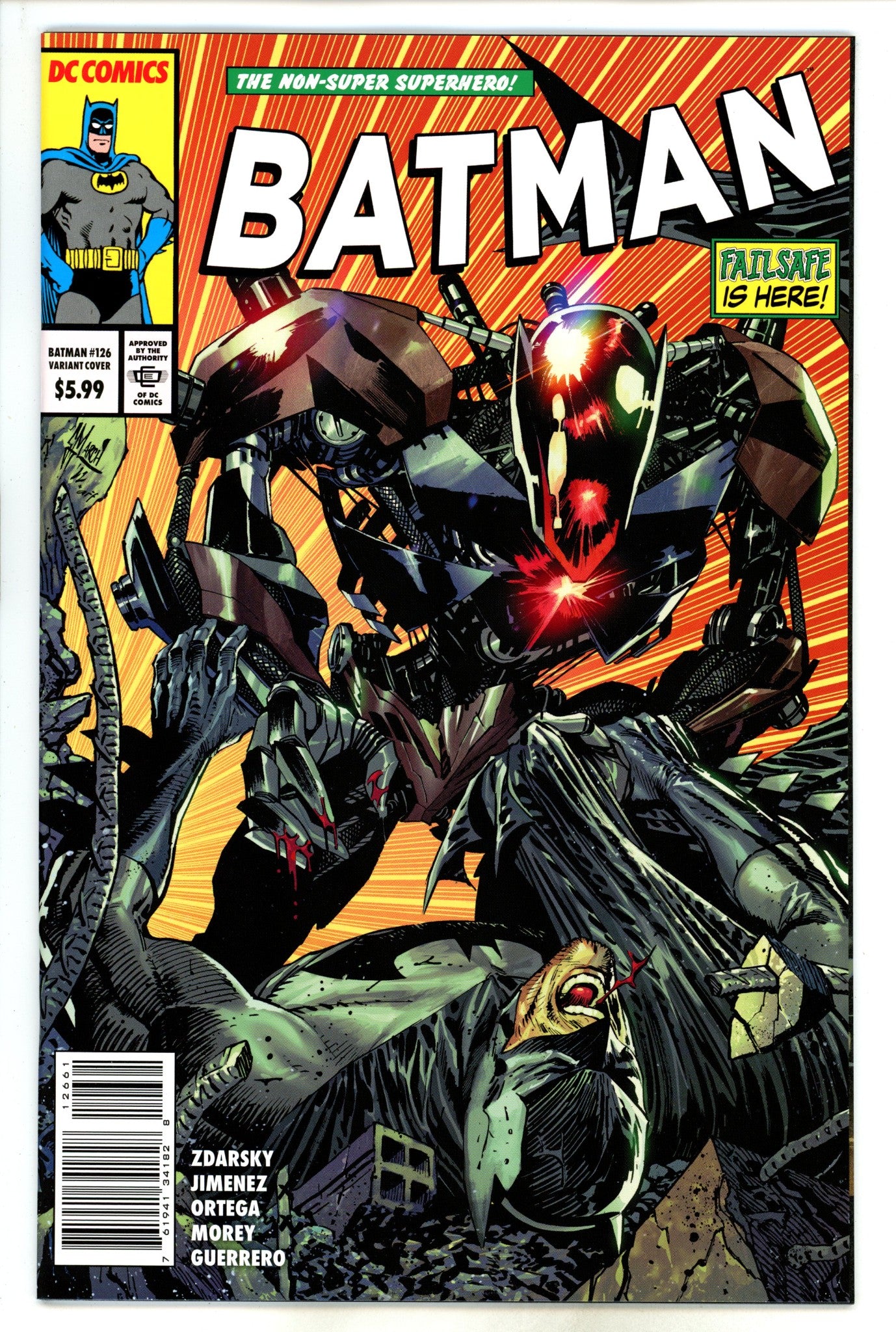 Batman Vol 3 126 March Variant (2022)