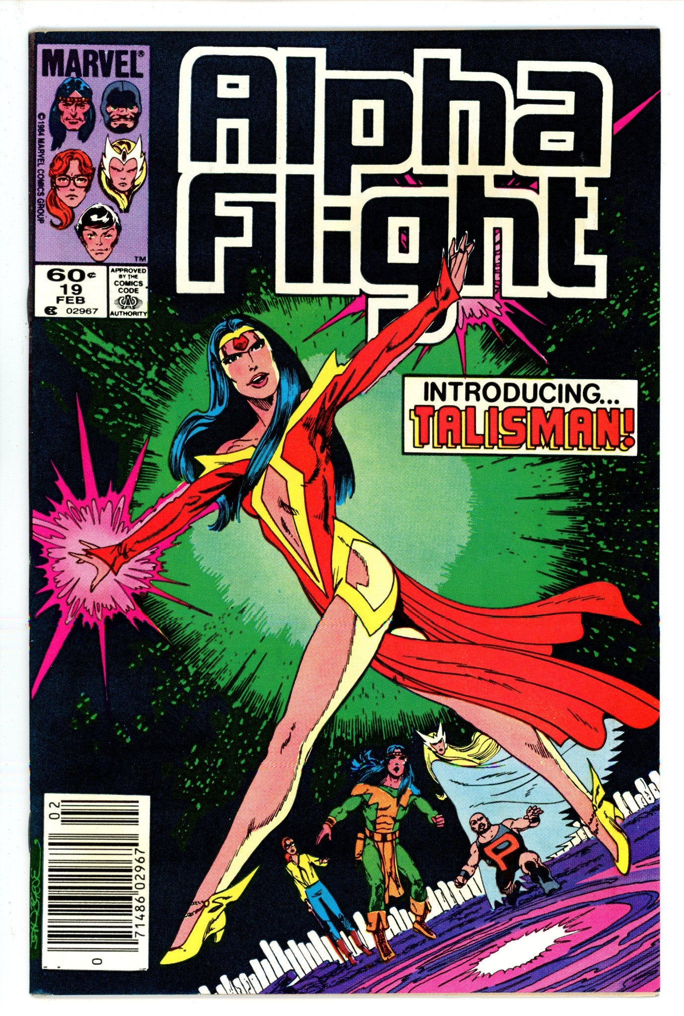 Alpha Flight Vol 1 19 Newsstand VF+ (1985)