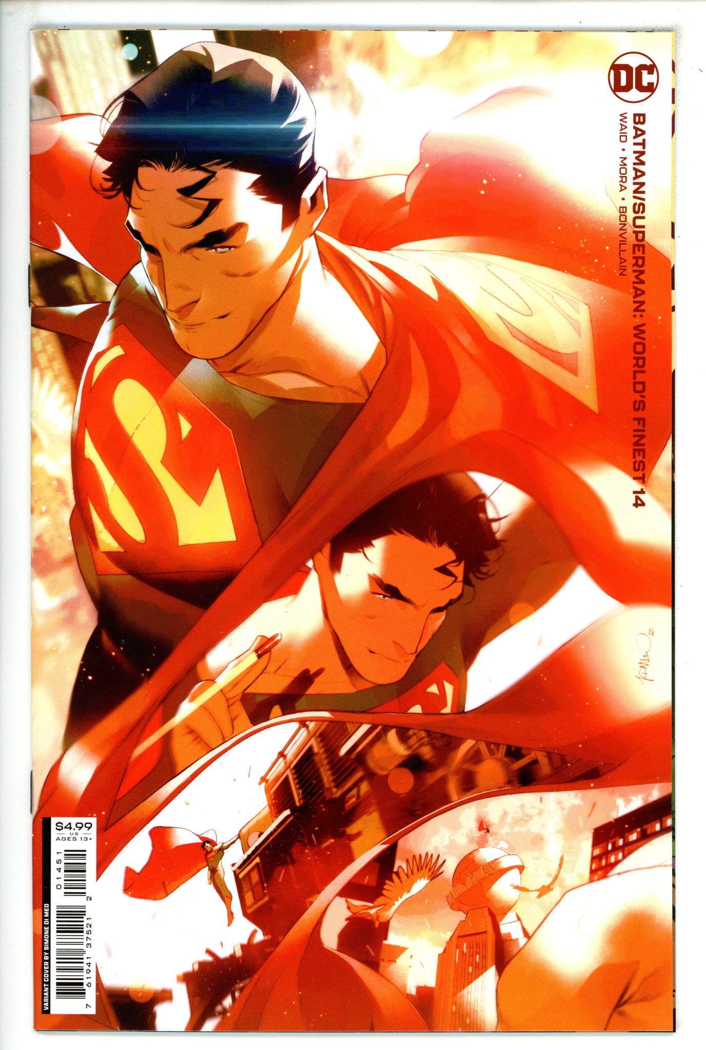 Batman Superman Worlds Finest 14 Meo Variant (2023)