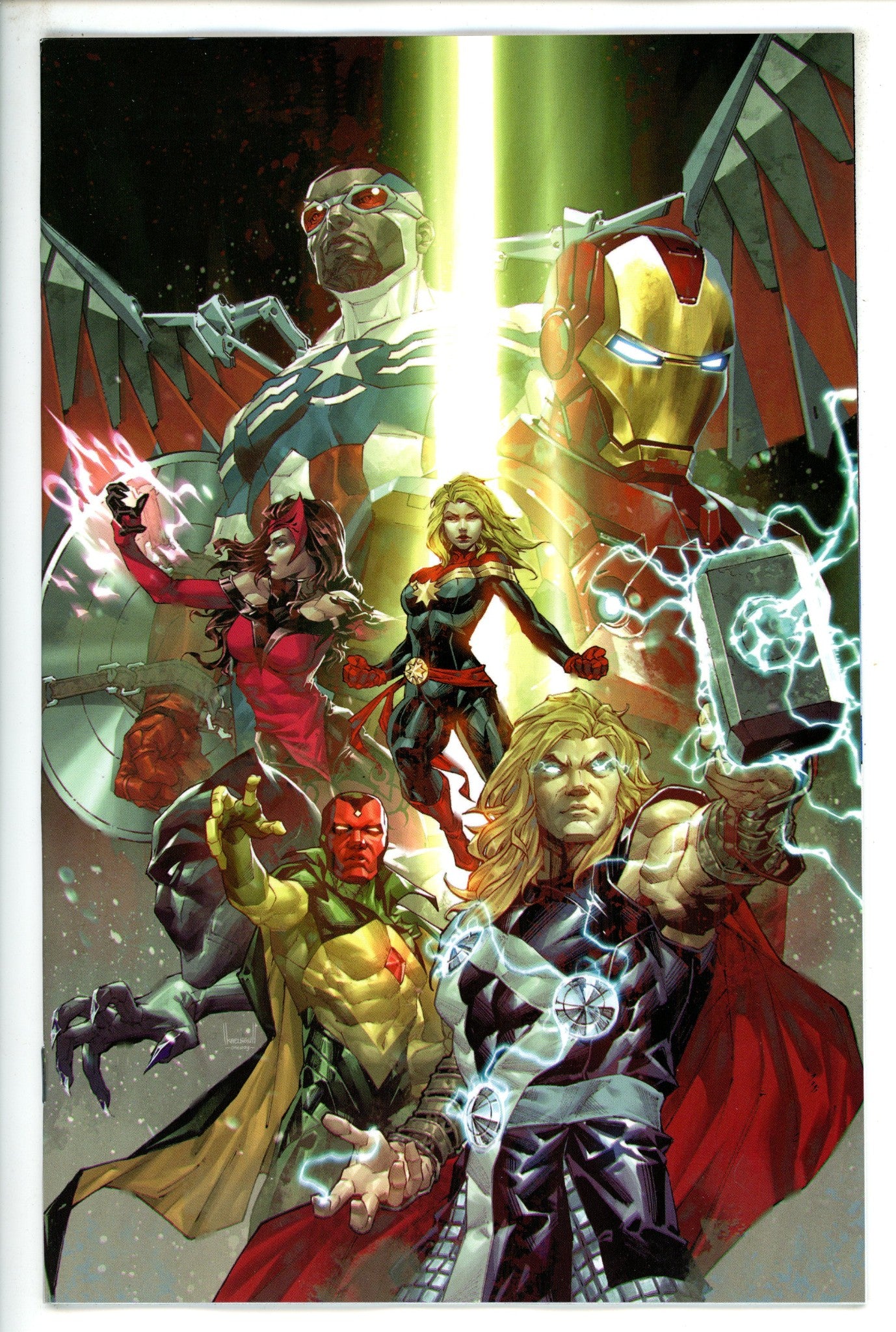 Avengers Vol 9 1 Ngu Virgin Incentive Variant NM (2023)