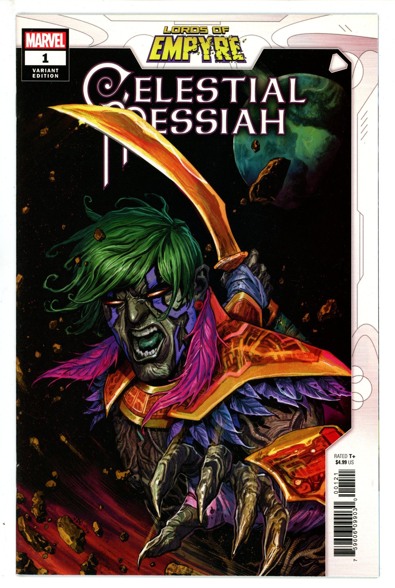 Lords of Empyre: Celestial Messiah 1 Cassara Variant (2020)