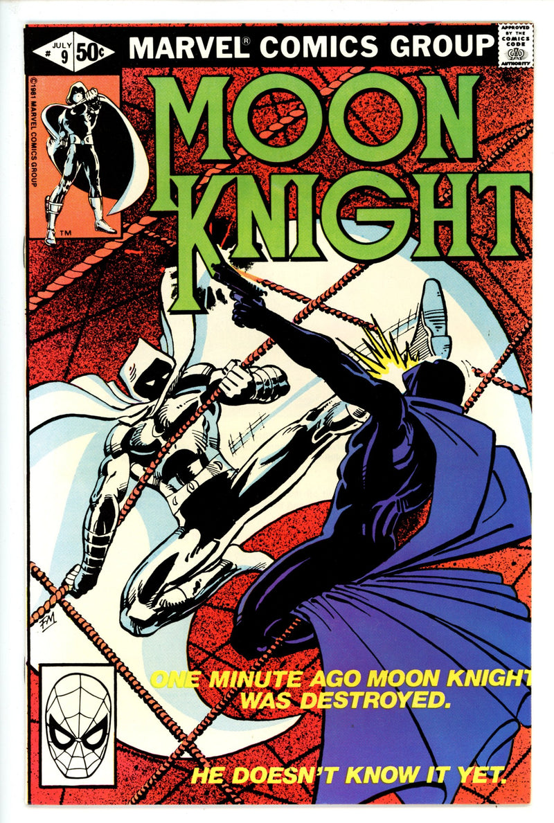 Moon Knight Vol 1 9 NM-