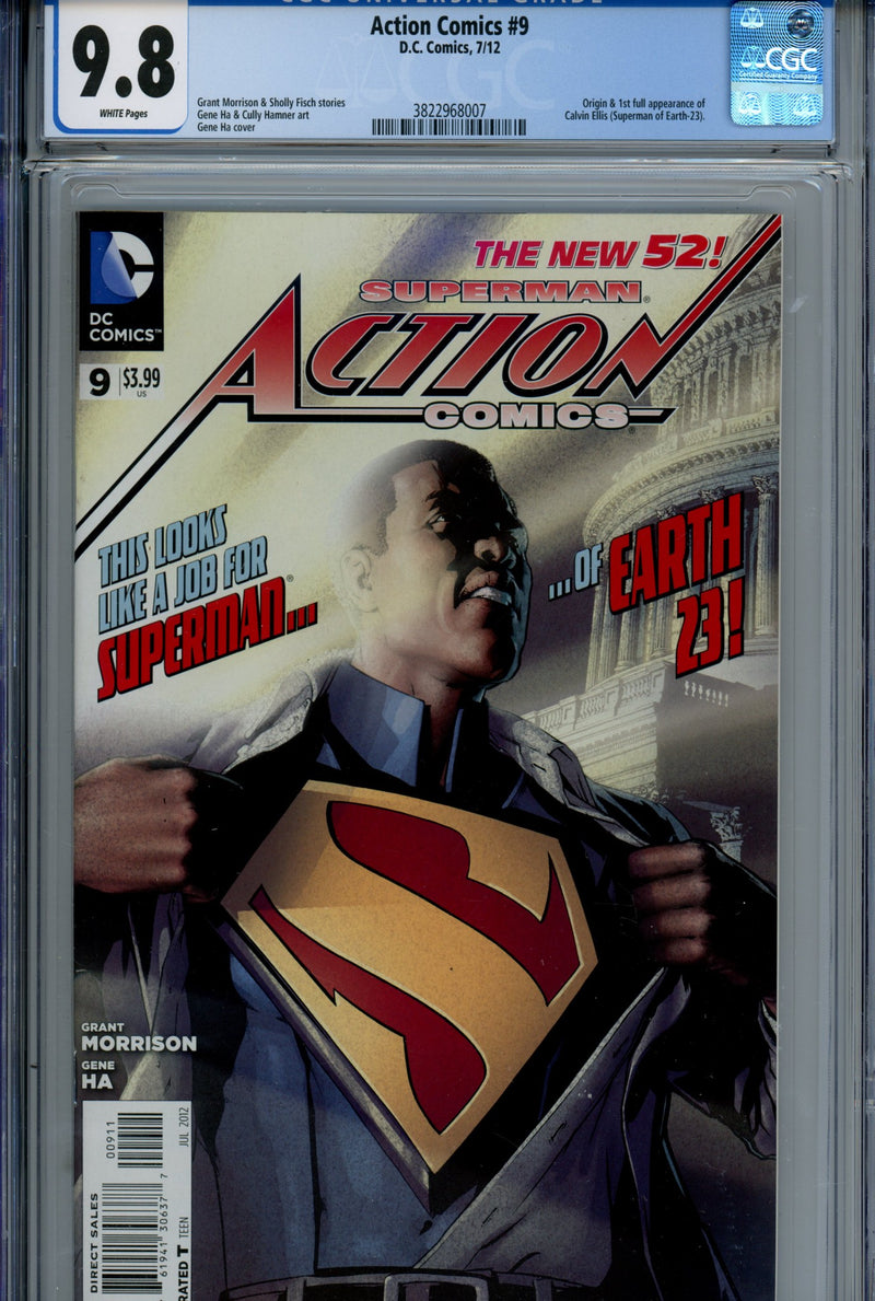 Action Comics Vol 2 9 9.8 (2012)