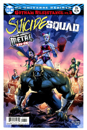 Suicide Squad Vol 4 26 Portacio Variant NM-