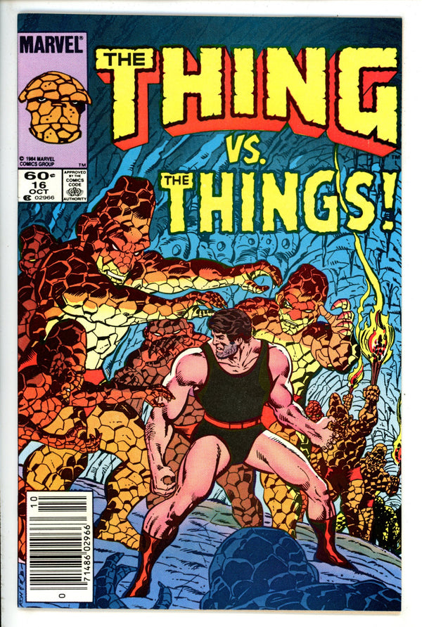 The Thing Vol 1 16 Newsstand