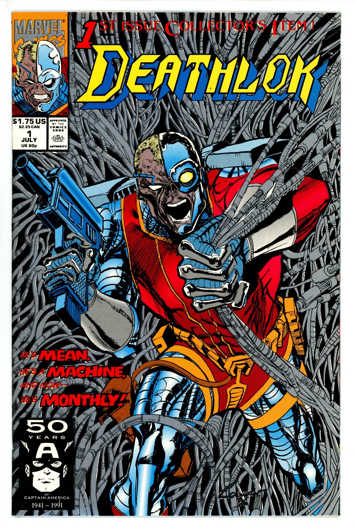 Deathlok Vol 2 1 (1991)