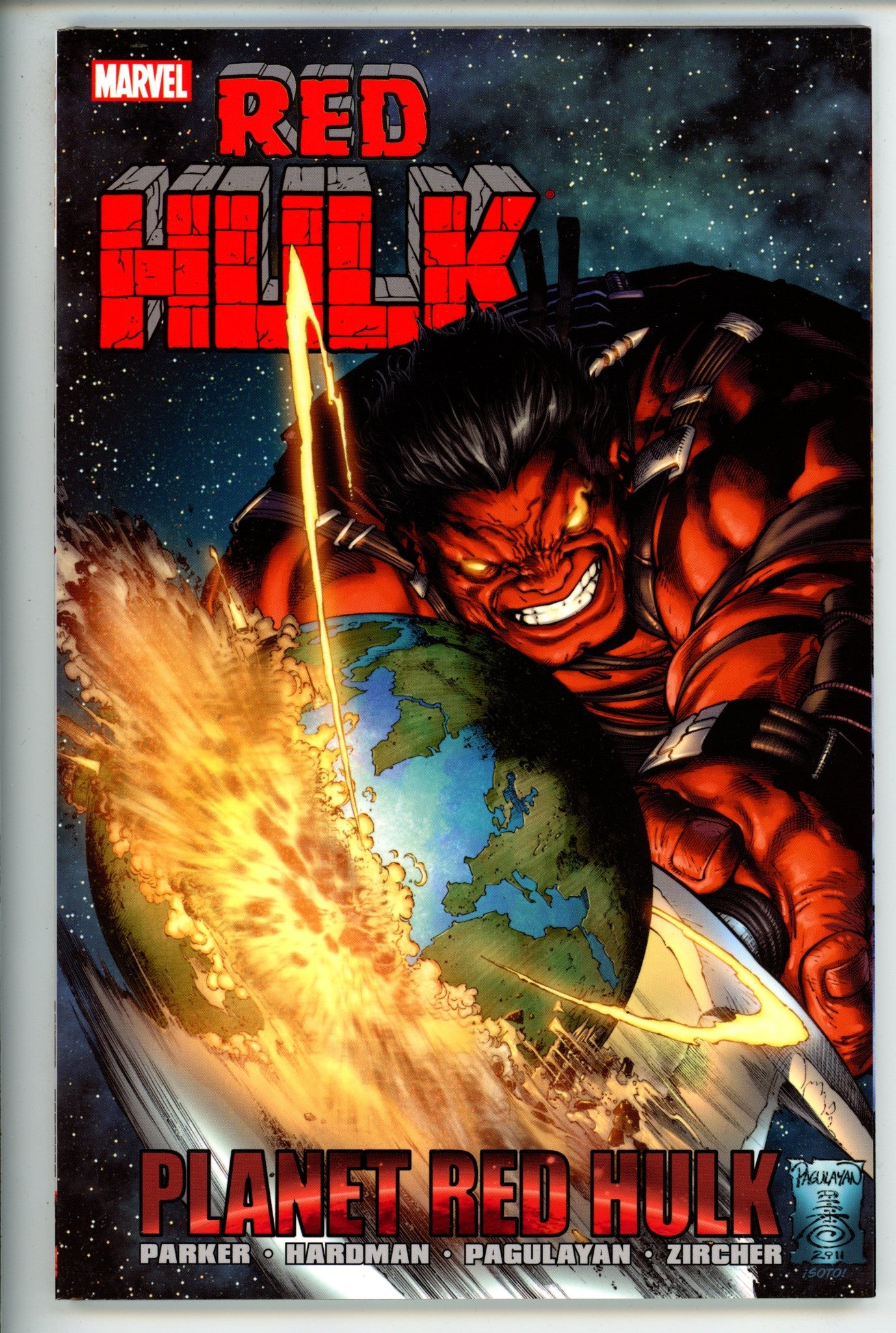 Red Hulk Planet Red Hulk TPB