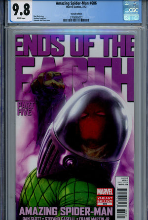 The Amazing Spider-Man Vol 2 686 Dell'Otto Incentive Variant CGC 9.8 (2012)