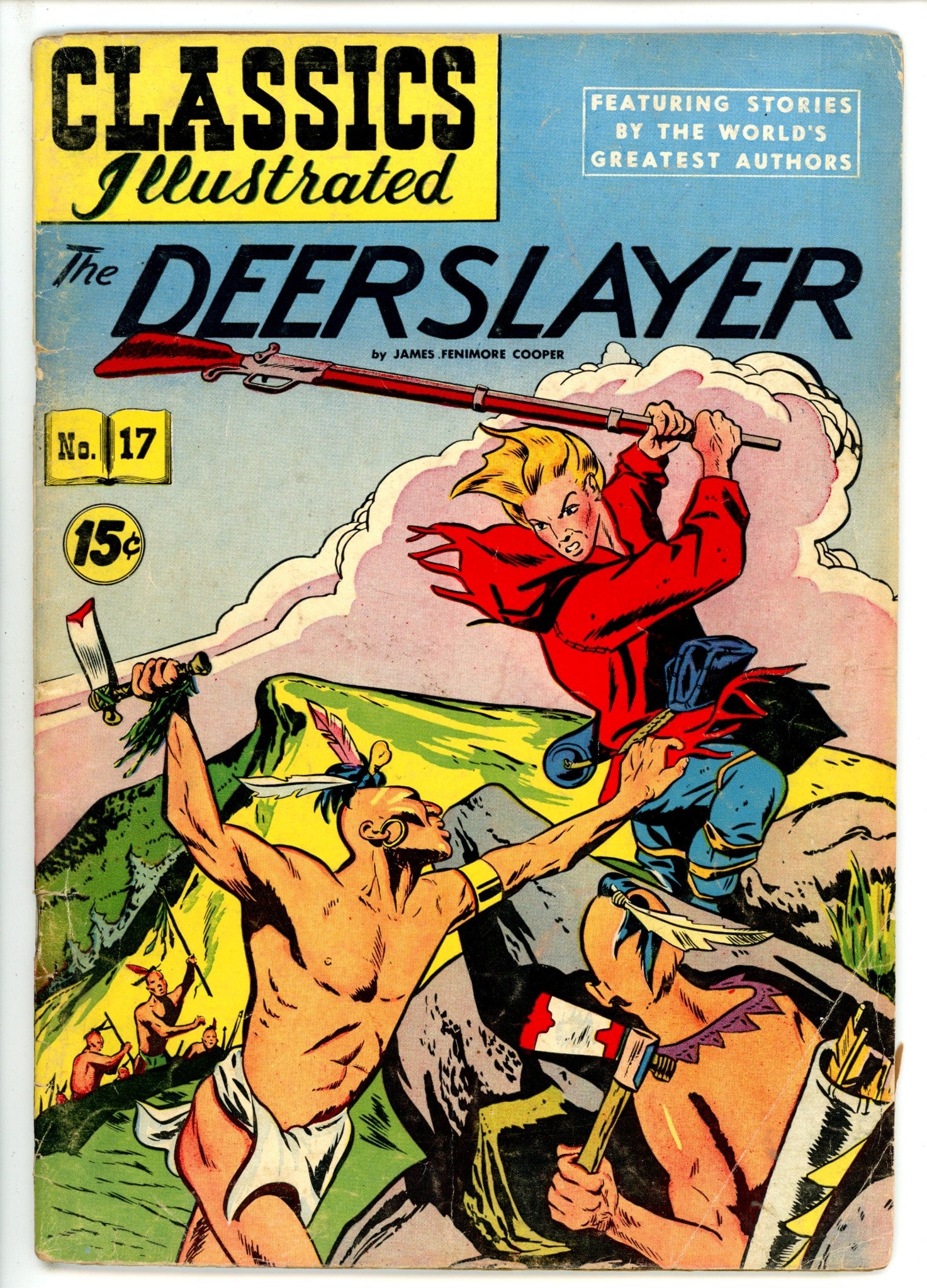 Classics Illustrated: The Deerslayer 17 Hrn 118 GD/VG (1954)