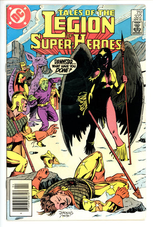 Tales of the Legion of Super-Heroes Vol 2 322 Newsstand