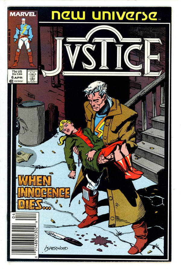 Justice 6 Newsstand (1986)