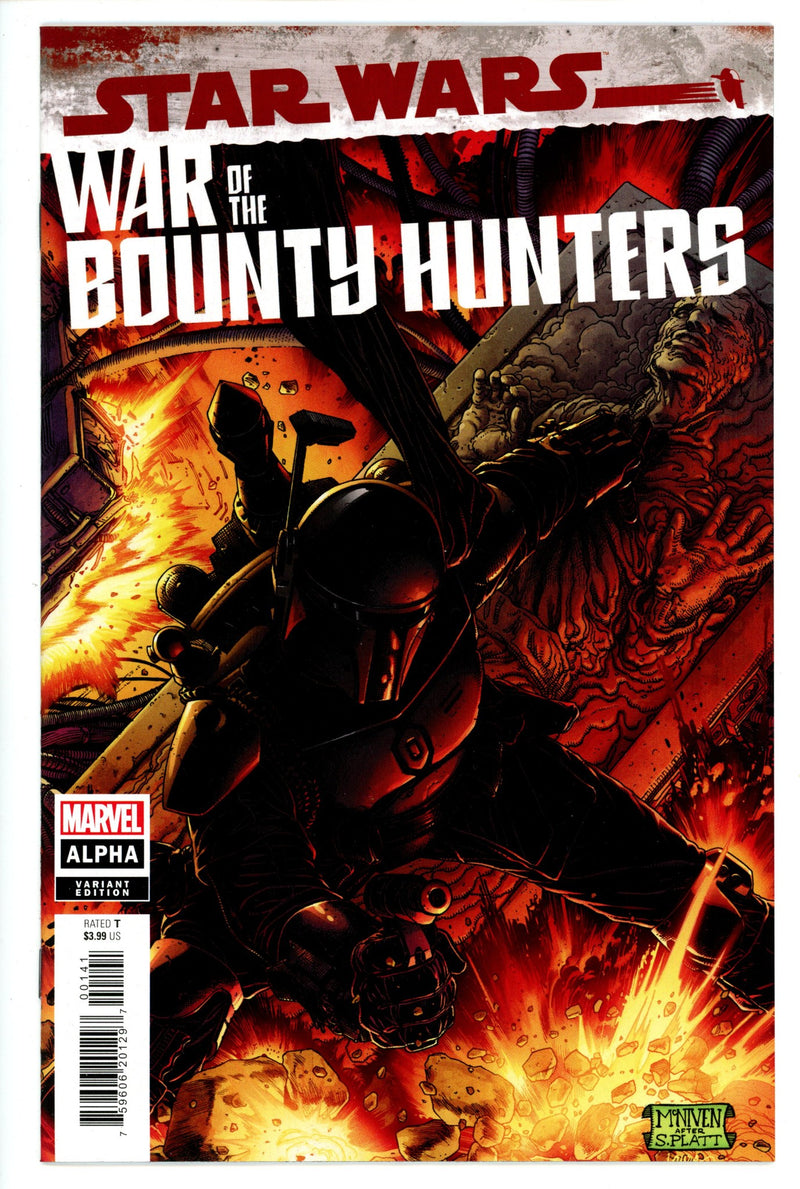Star Wars War of the Bounty Hunters Alpha 1 McNiven Variant NM