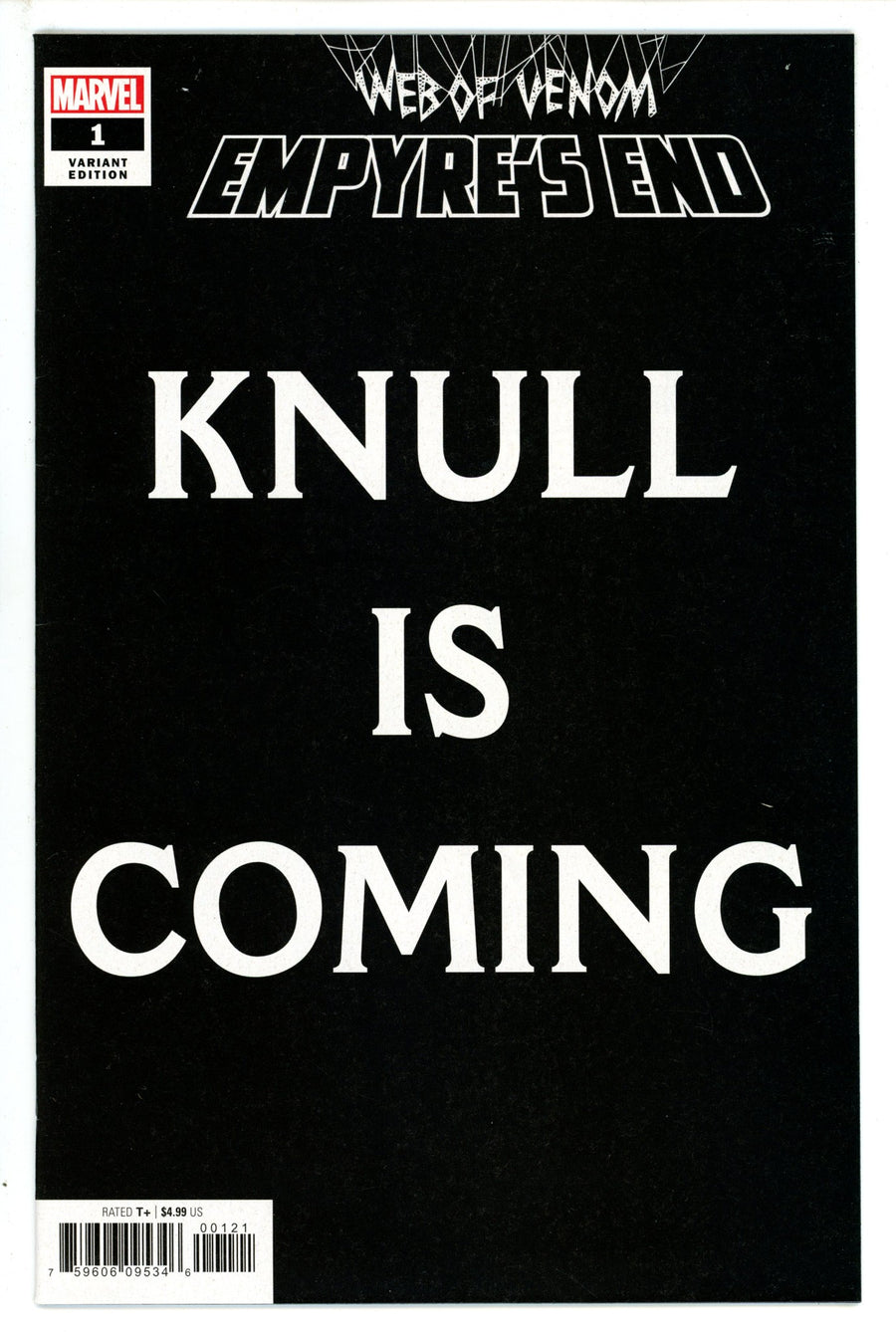 Web of Venom: Empyre's End 1 Knull Is Coming Variant (2020)