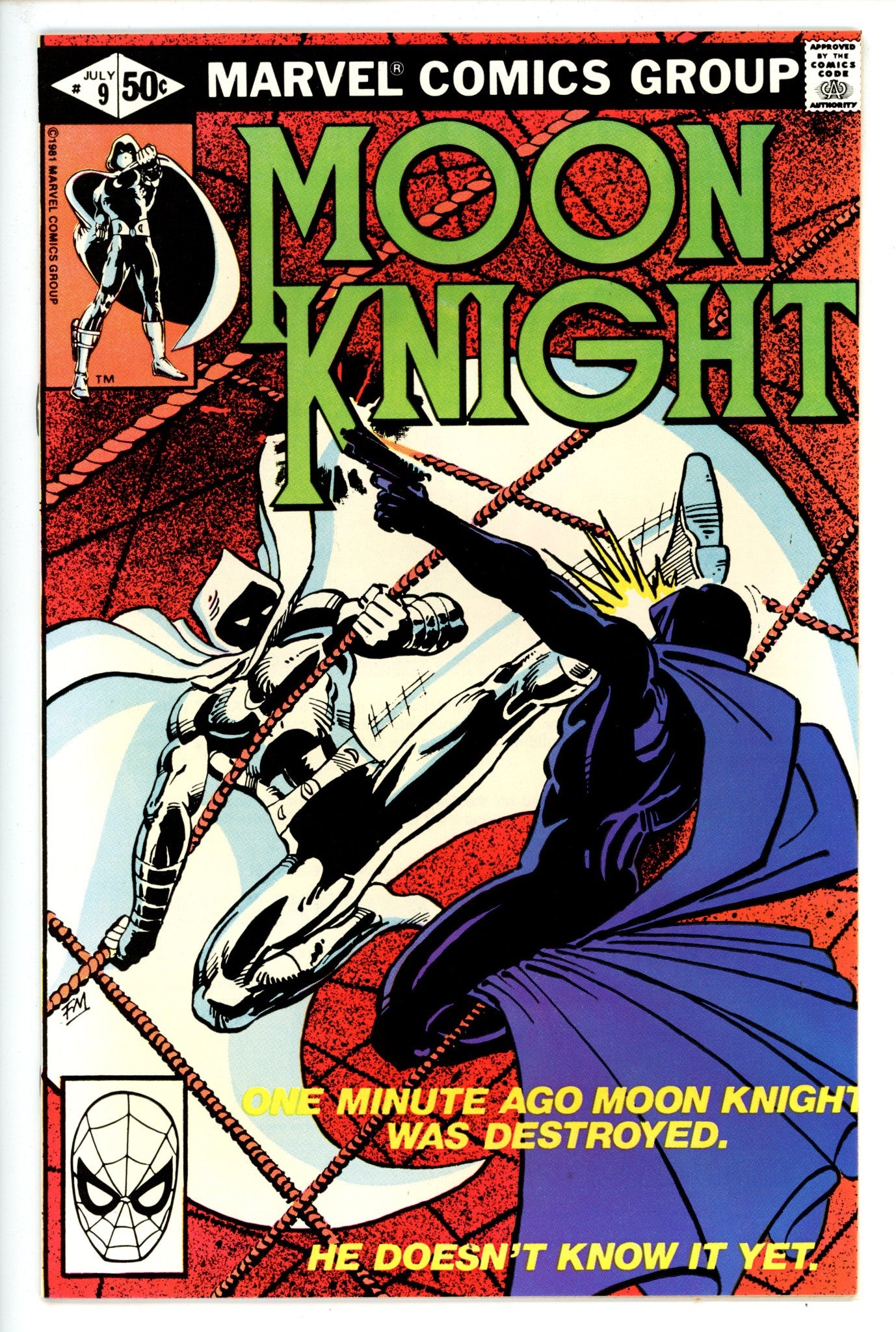 Moon Knight Vol 1 9 NM