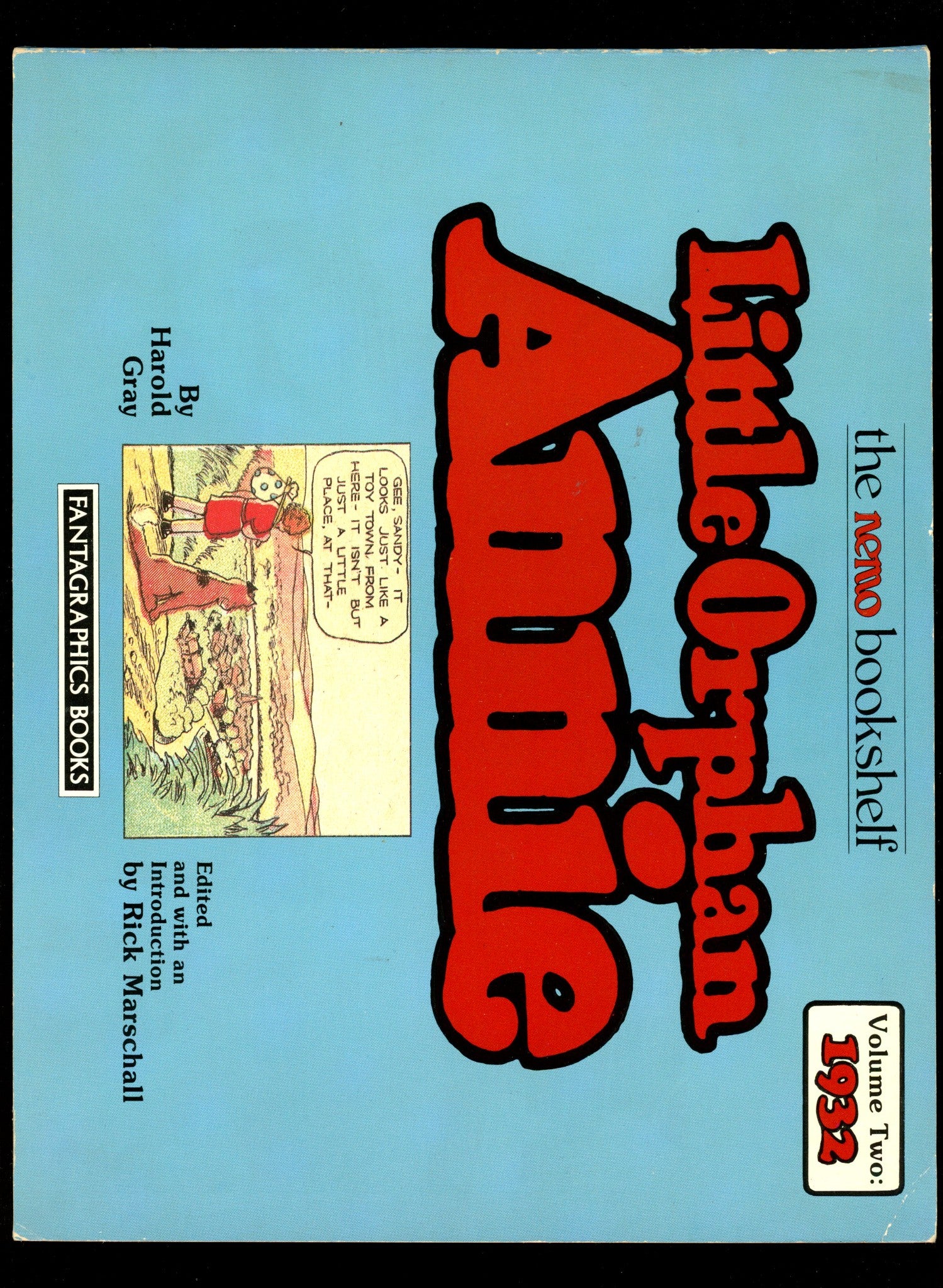 Little Orphan Annie Vol 2 1932 TPB