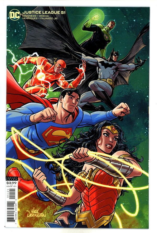 Justice League Vol 3 51 Derington Variant