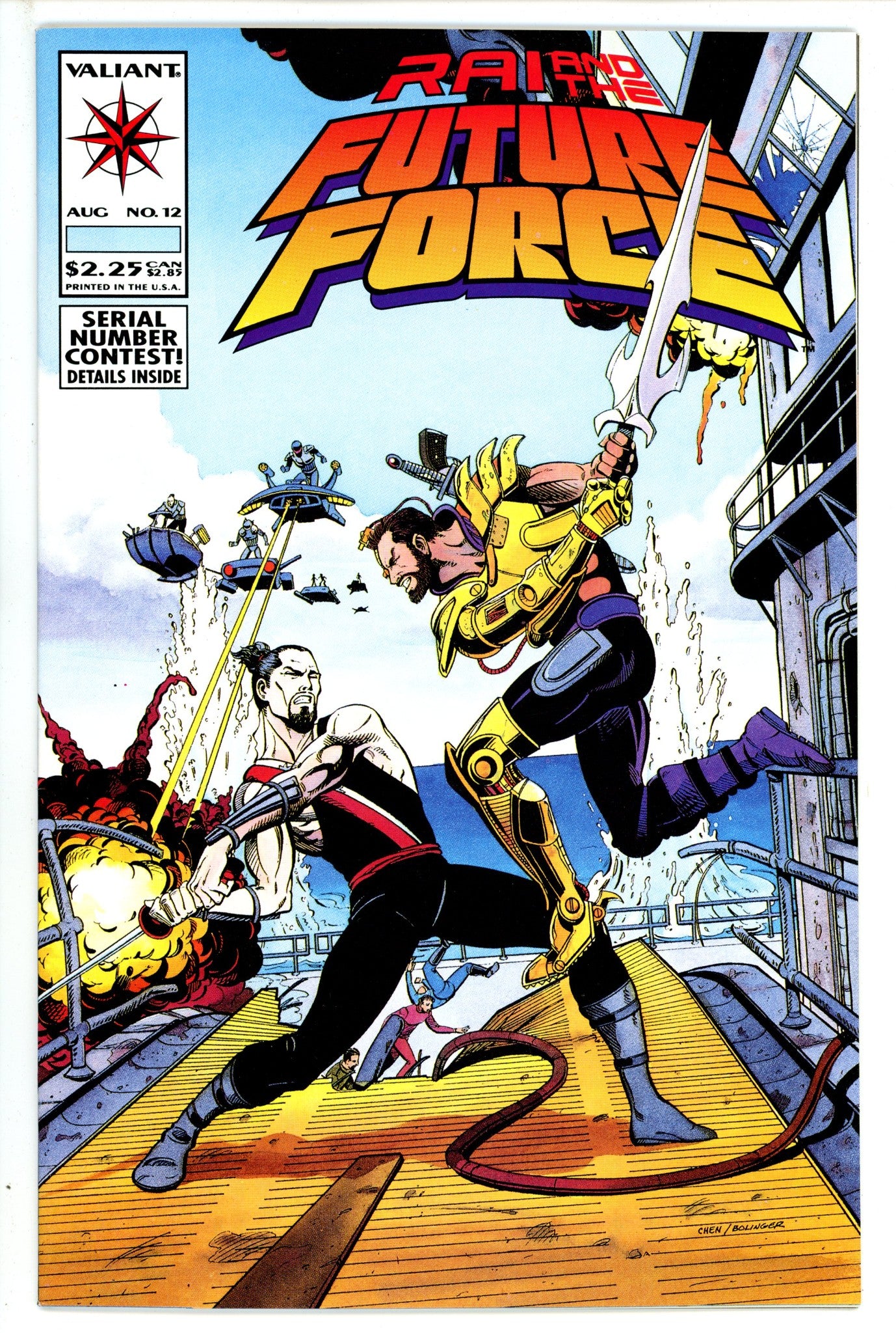 Rai And The Future Force Vol 1 12 (1993)