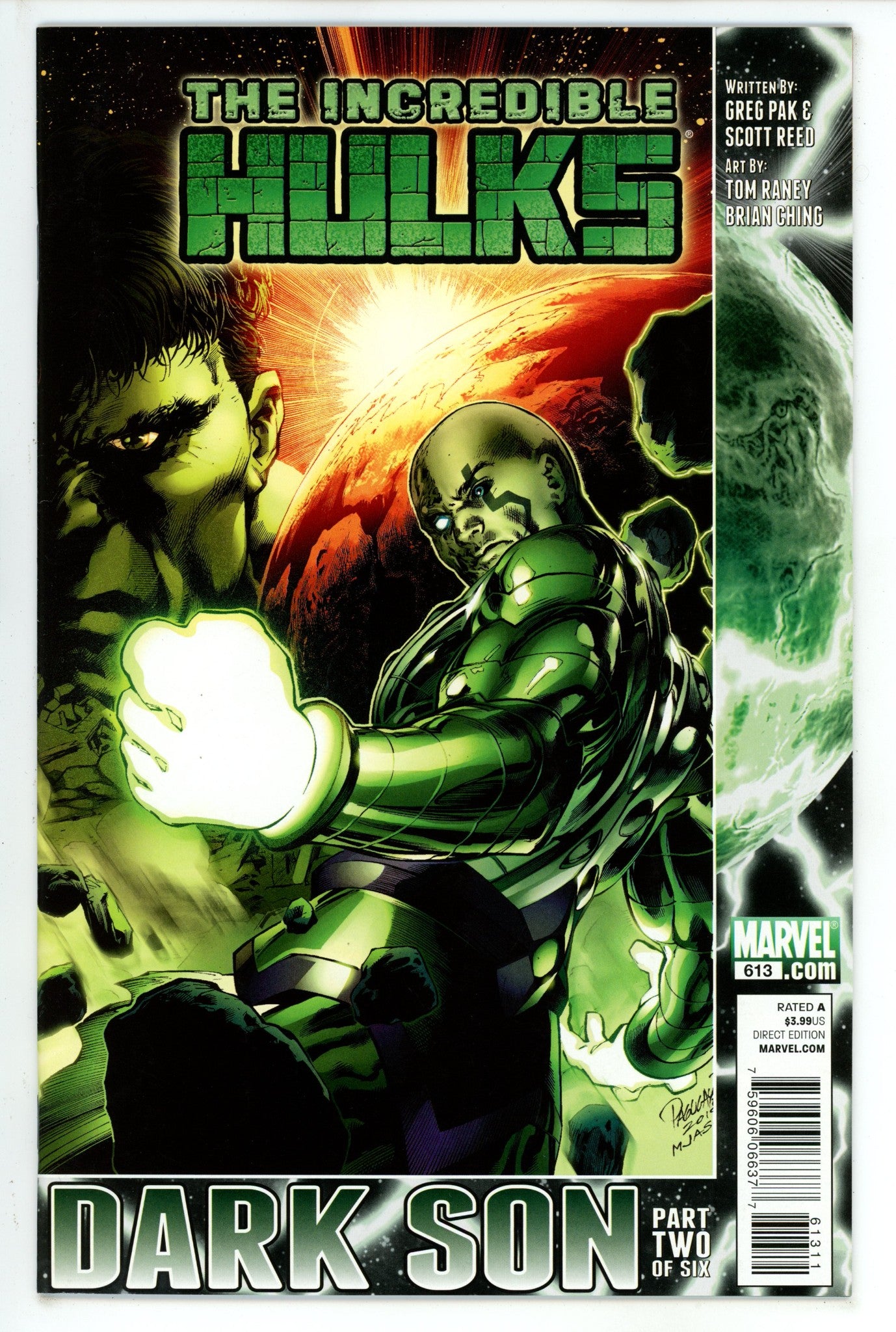Incredible Hulks Vol 1 613