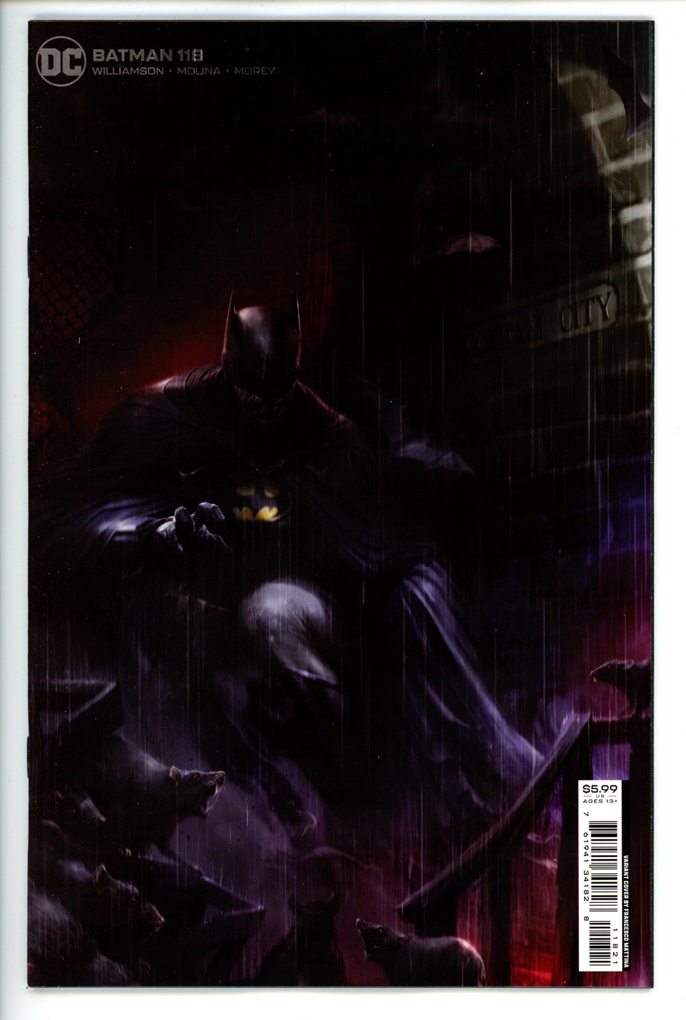 Batman Vol 3 118 Mattina Variant (2021)