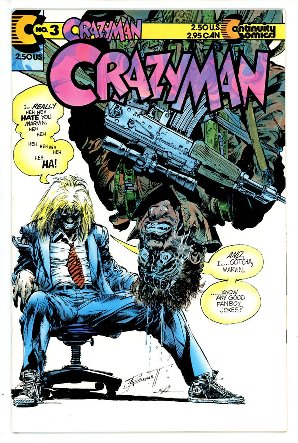 Crazyman Vol 1 3 (1992)