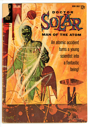 Doctor Solar, Man of the Atom 1 Missing Centerfold (1962)