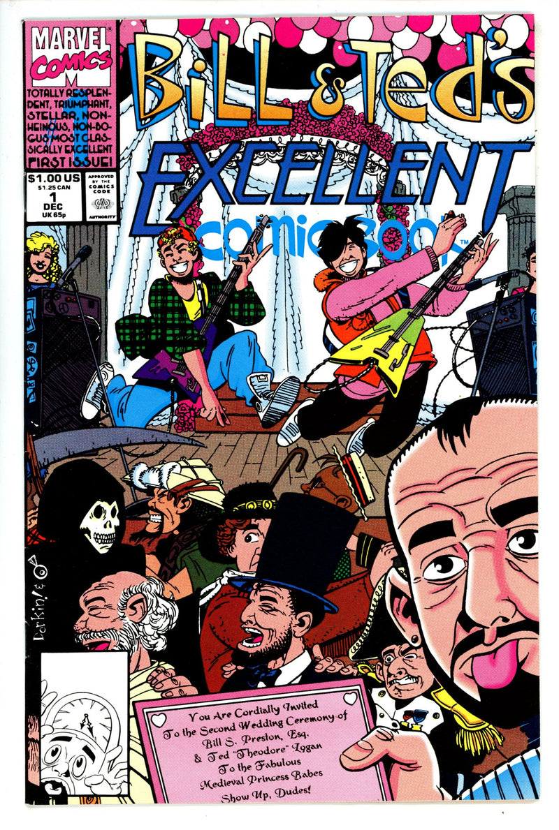 Bill & Ted's Excellent Comic Book 1 NM-
