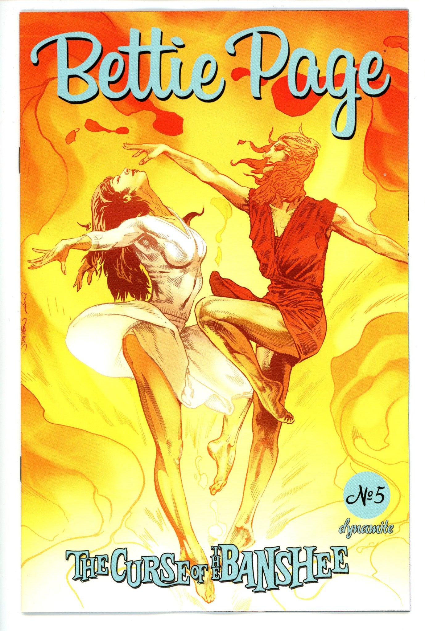 Bettie Page & Curse of the Banshee 5 Mooney Variant (2021)