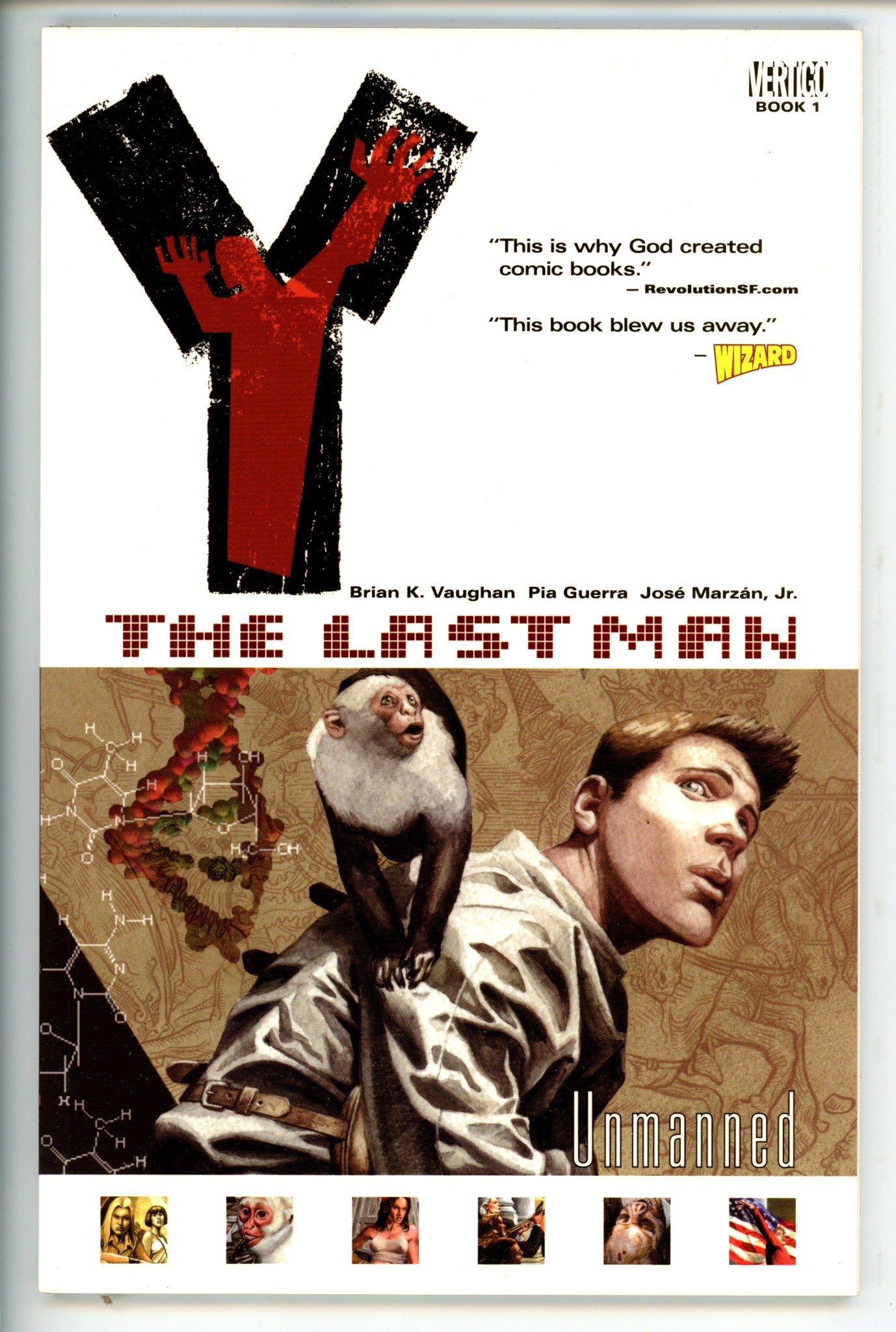 Y the Last Man Vol 1 Unmanned TPB