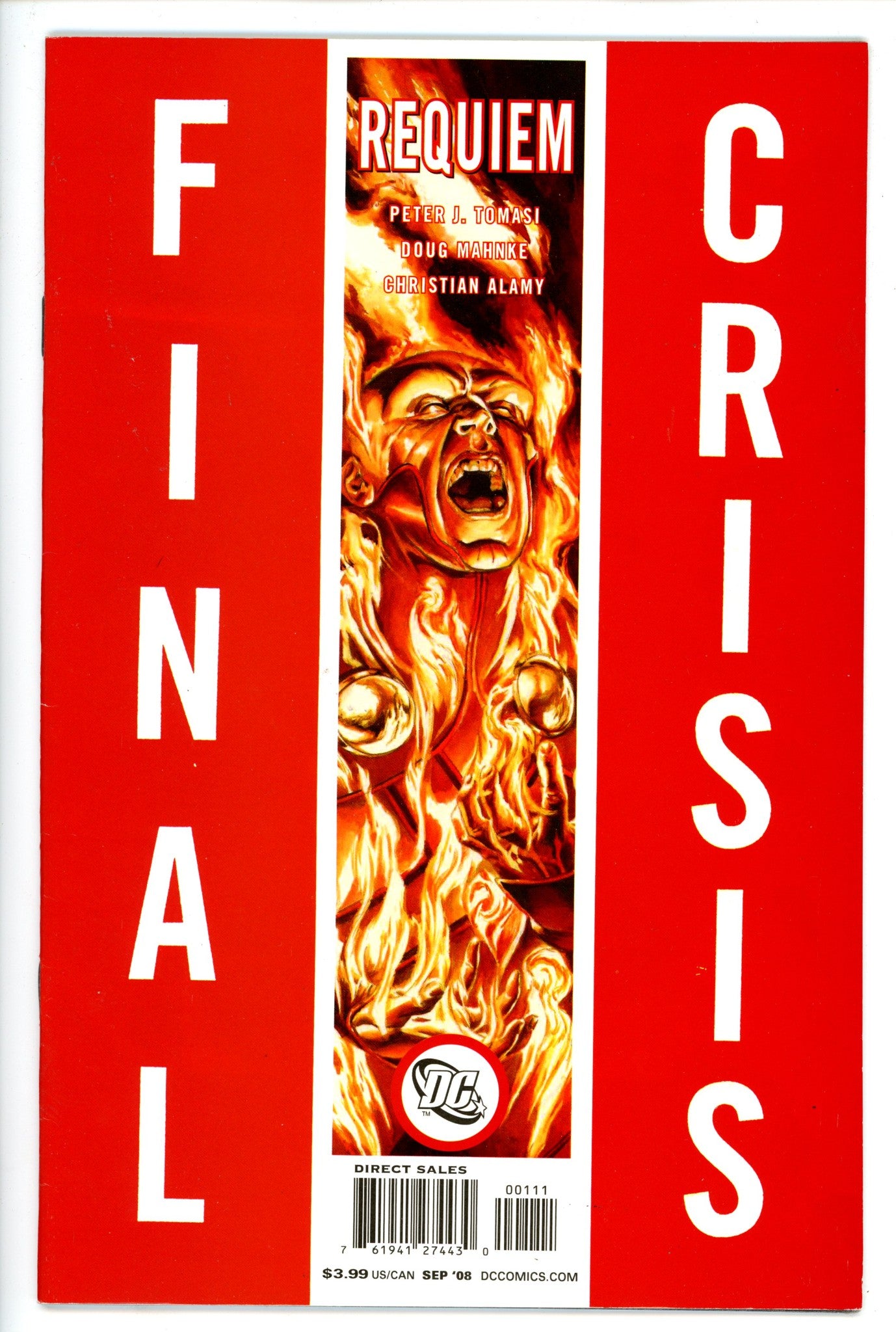 Final Crisis: Requiem 1 Sliver Cover