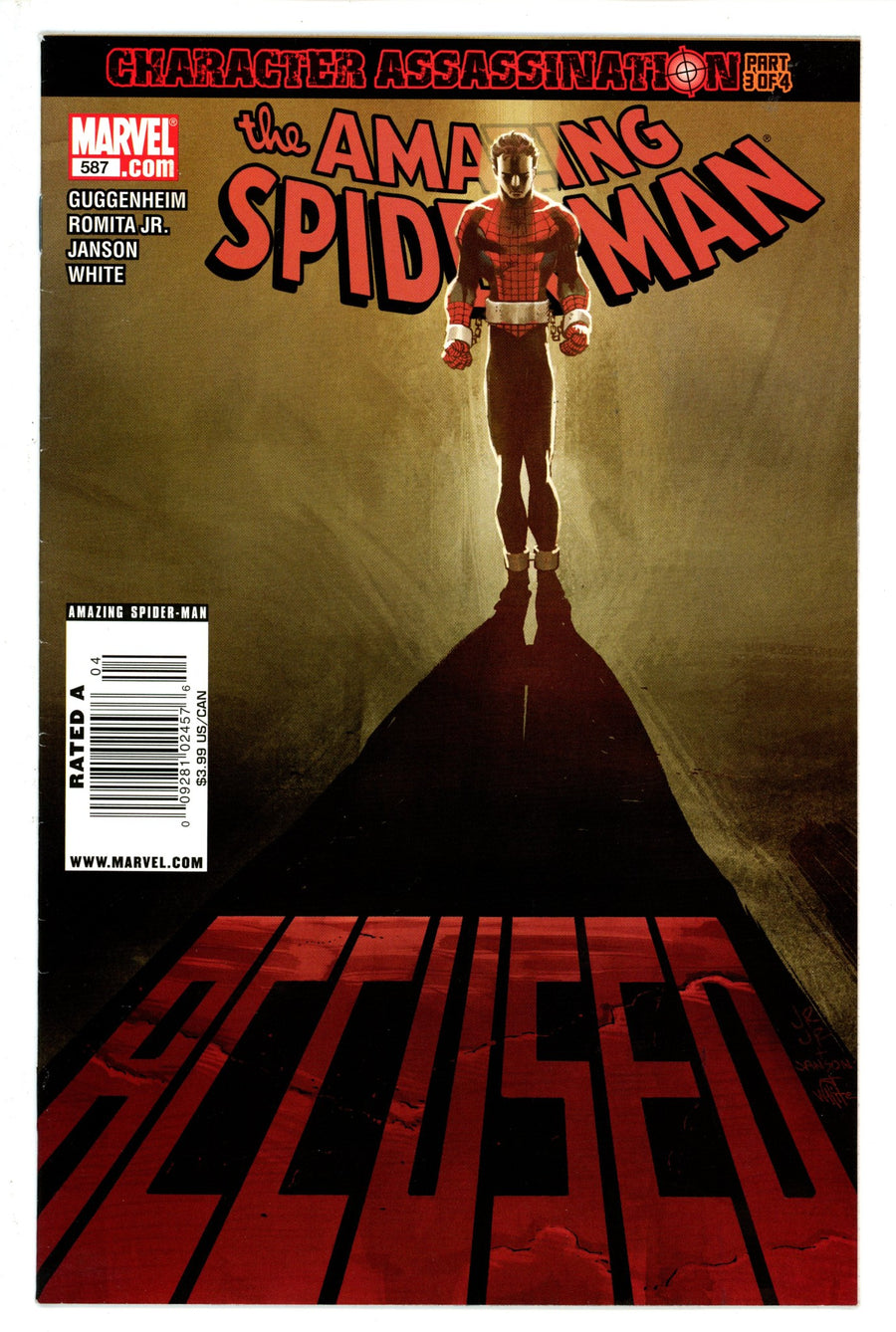 The Amazing Spider-Man Vol 2 587 Newsstand VF