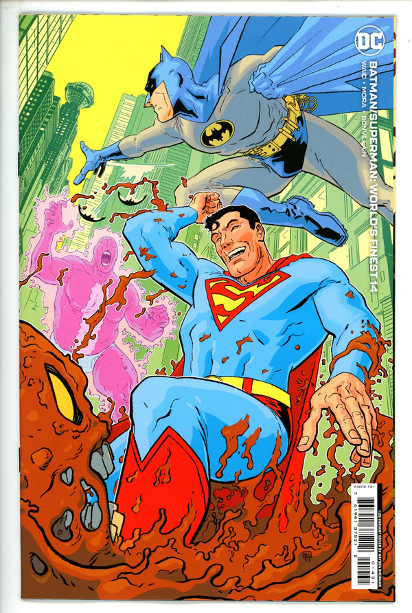 Batman Superman Worlds Finest 14 Sherman Incentive Variant NM (2023)