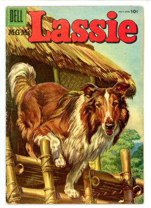 M-G-M's Lassie 29 VG+ (1956)