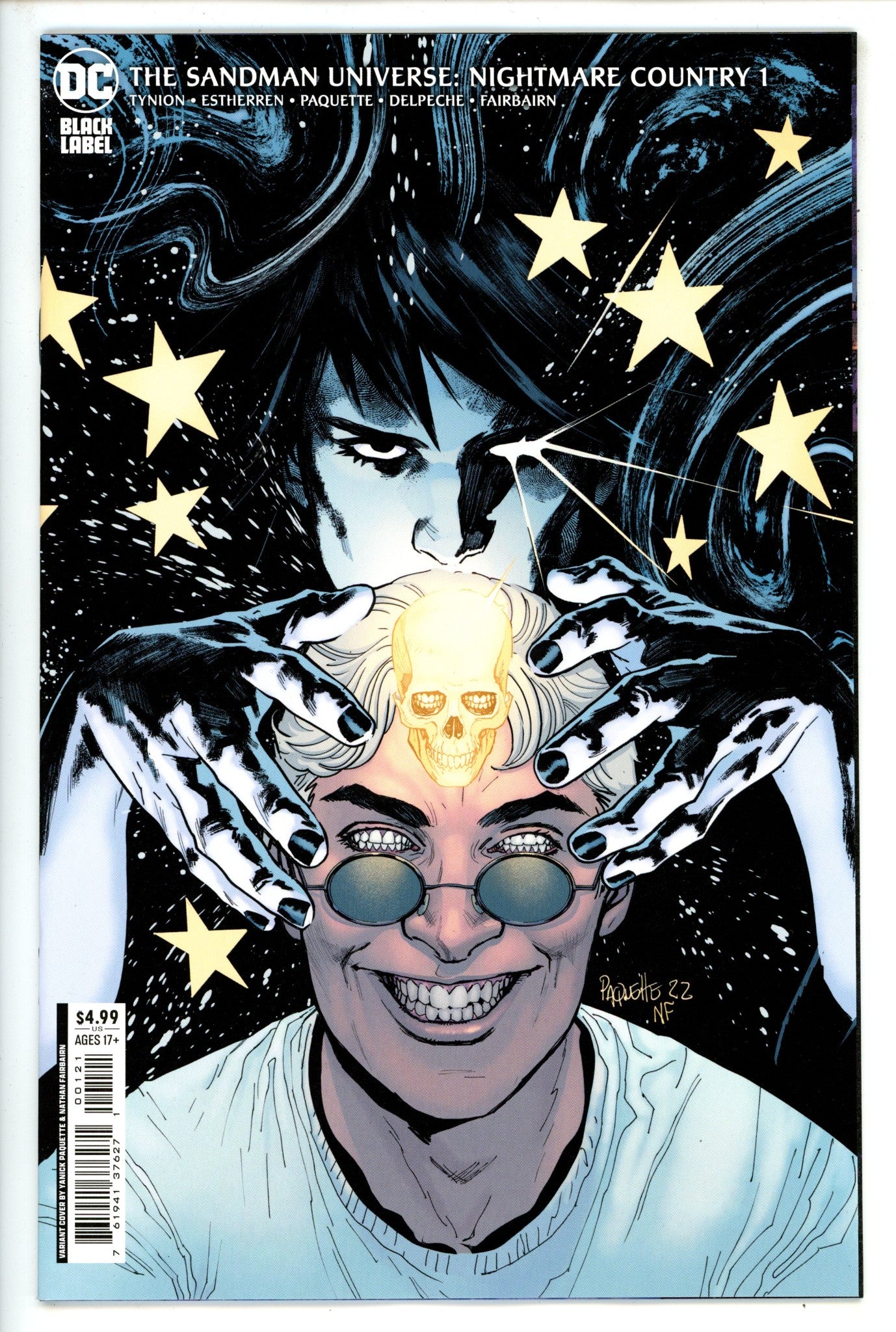 Sandman Universe Nightmare Country 1 Paquette Variant (2022)