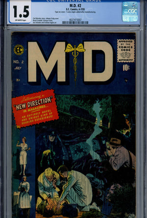 M.D. 2 CGC 2.0 (1955)