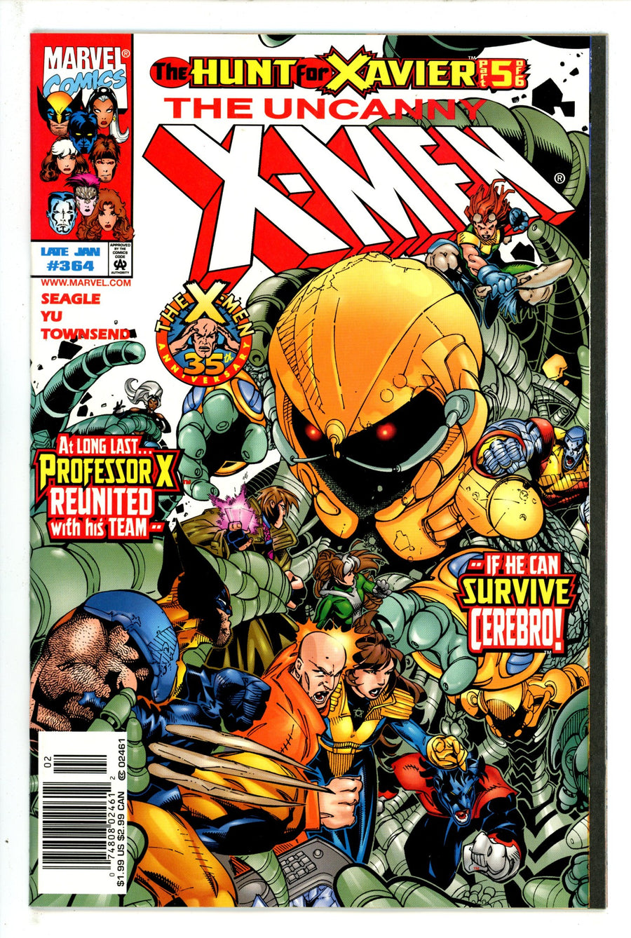 The Uncanny X-Men Vol 1 364 Newsstand NM- (1999)