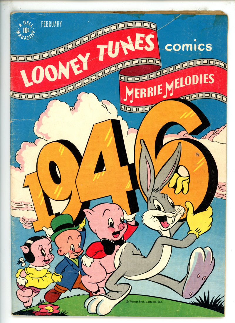 Looney Tunes and Merrie Melodies Comics 52 VG- (1946)