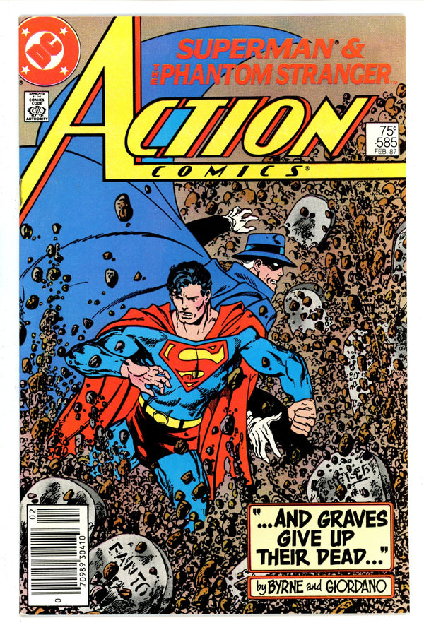 Action Comics Vol 1 585 Newsstand
