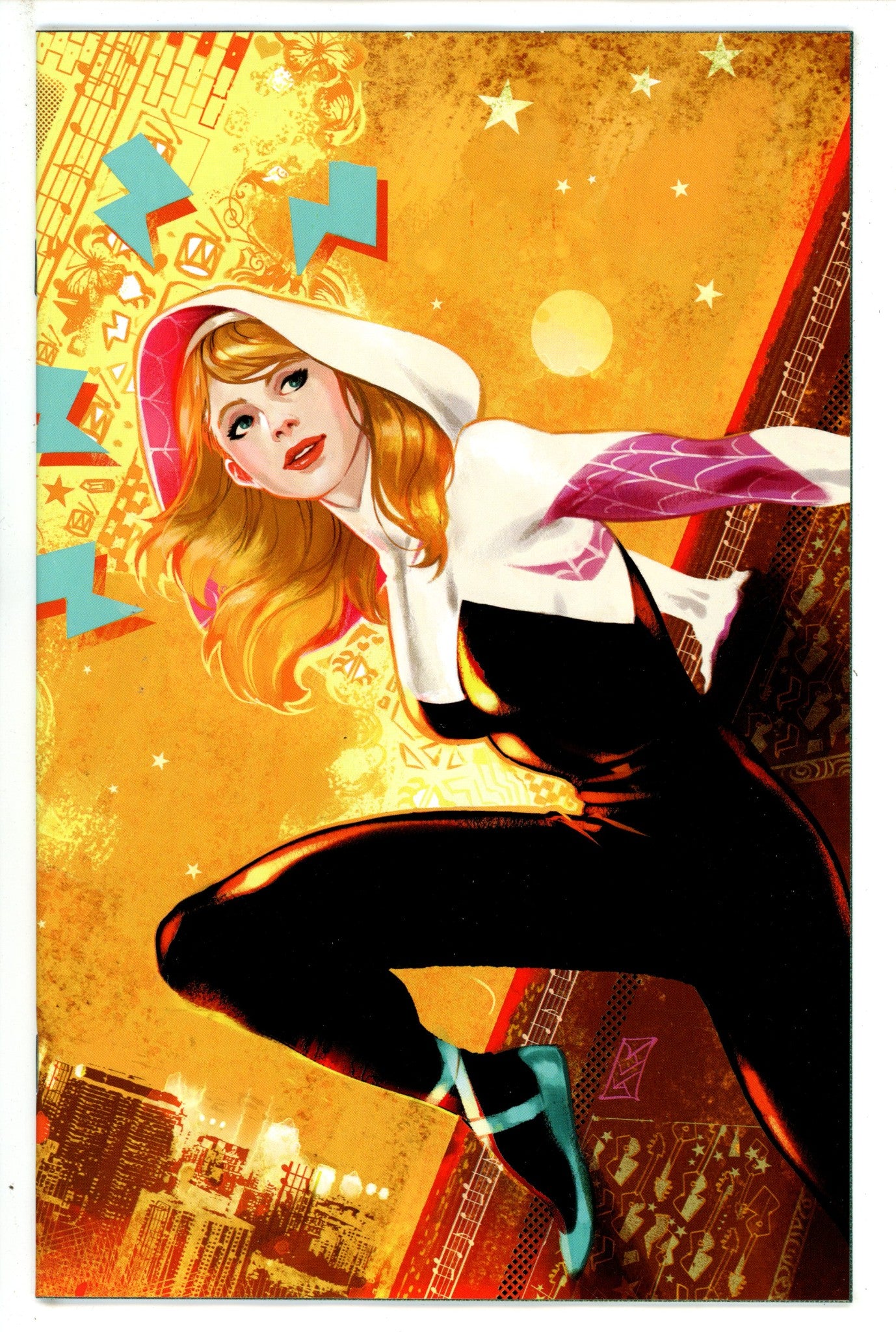 Spider-Gwen Shadow Clones 1 Villa 2nd Print Incentive Variant NM (2023)